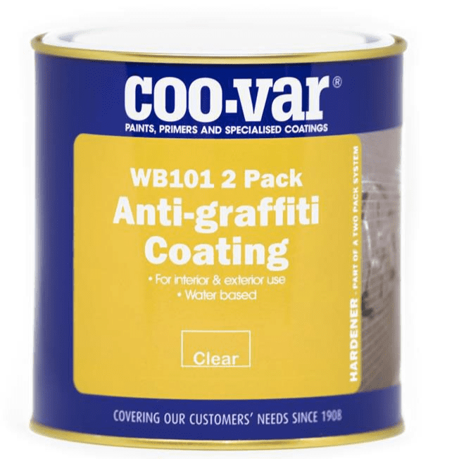 Coovar WB101 2pk Anti-Graffiti Water Based Paint 5kg