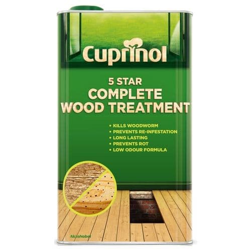 Cuprinol 5 Star Complete Wood Treatment 5L