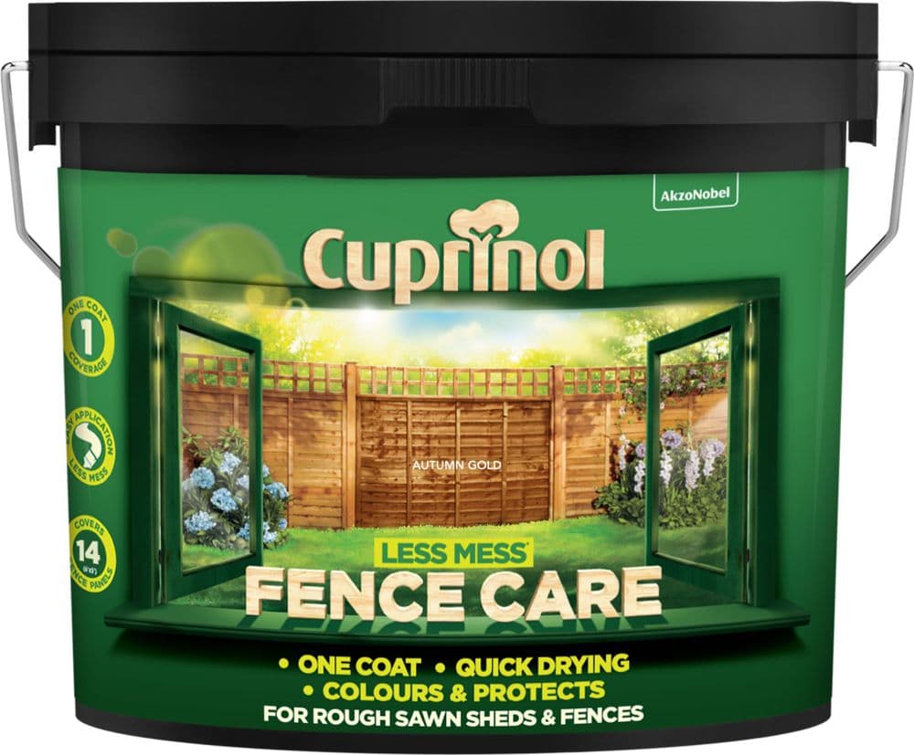 Cuprinol Less Mess Fence Care 9L