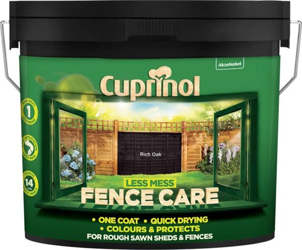 Cuprinol Less Mess Fence Care 9L