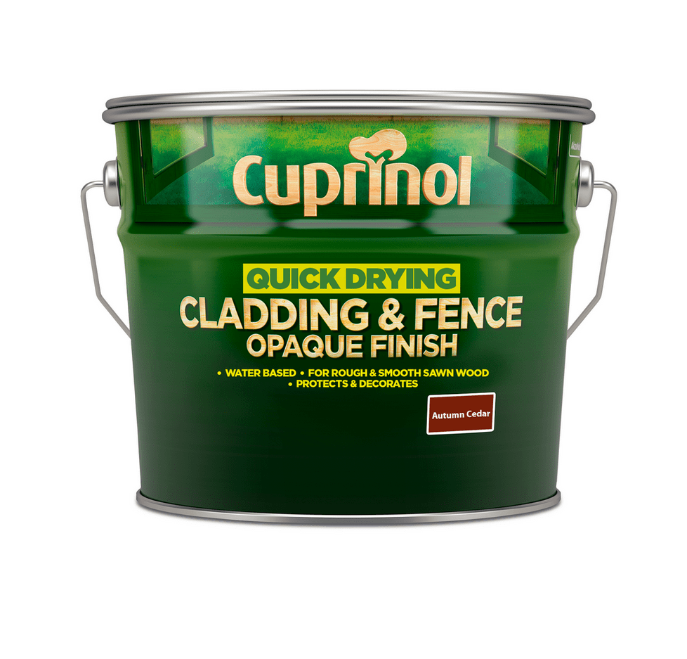 Cuprinol Quick Drying Cladding & Fence Opaque 10L