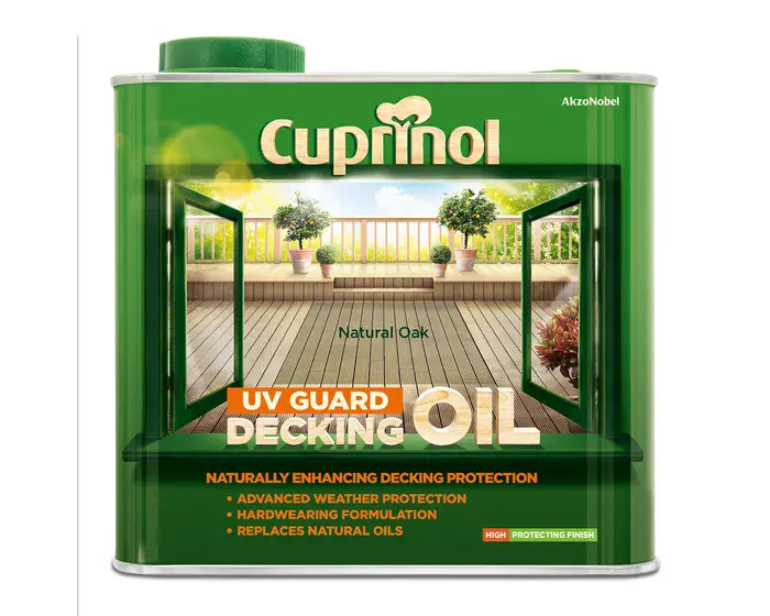 Cuprinol UV Guard Decking Oil 2.5L