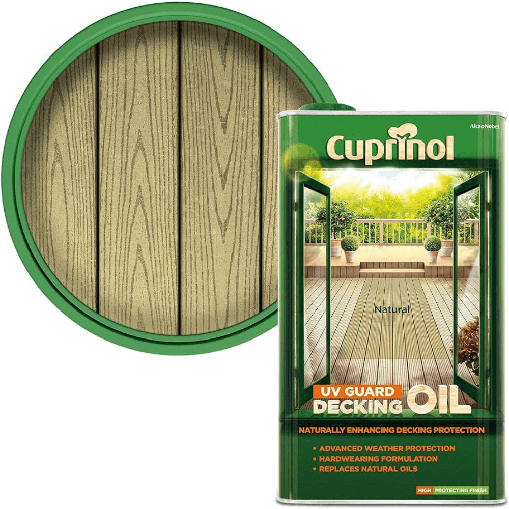 Cuprinol UV Guard Decking Oil 5L