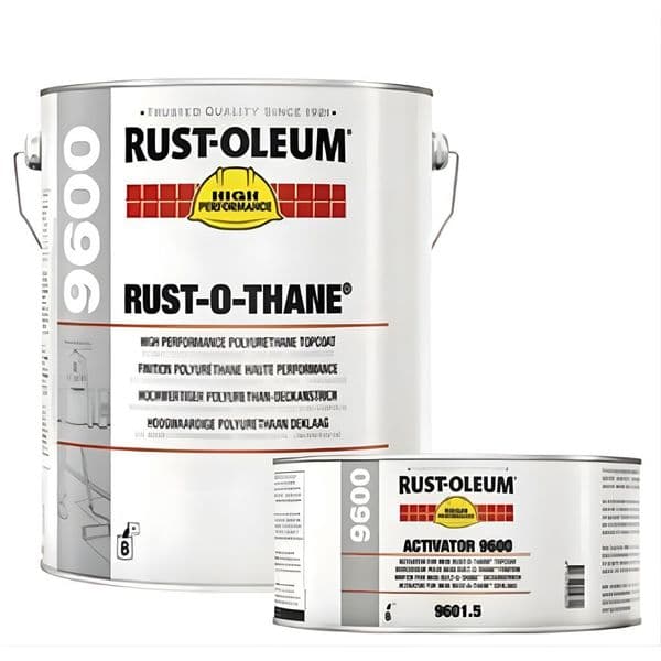 DISCONTINUED Rustoleum Rust-O-Thane 9600 Topcoat Standard Colours  5L