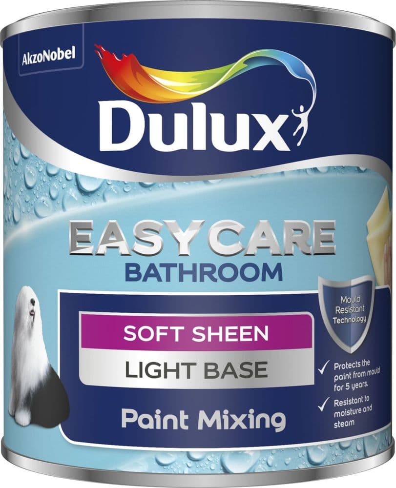 Dulux Easycare Bathroom Soft Sheen Custom Mixed Colours