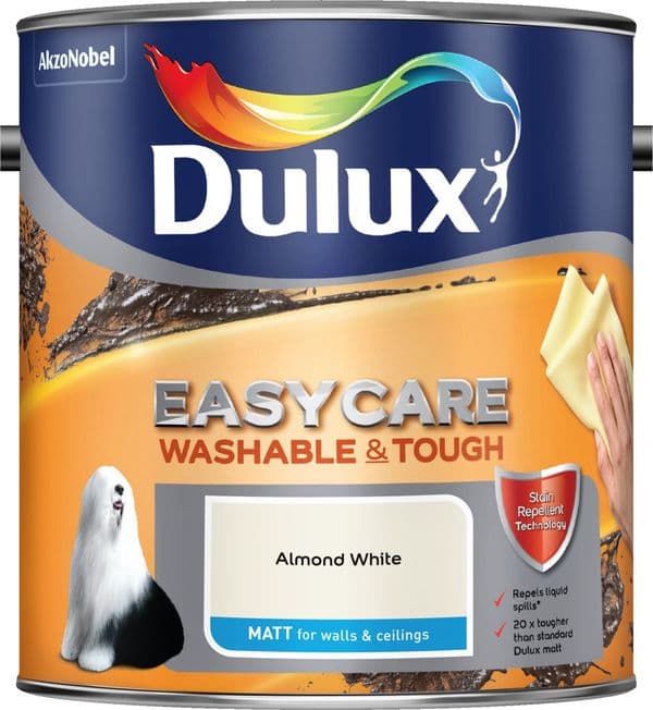 Dulux Easycare Washable and Tough Matt Colours 2.5L