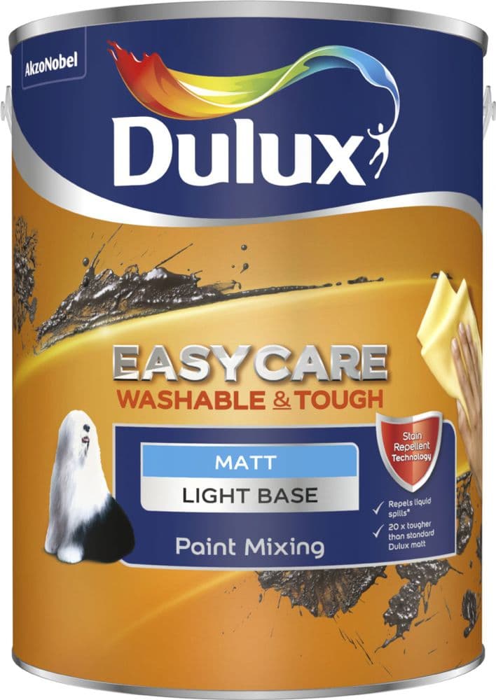 Dulux Easycare Washable and Tough Matt Custom Mixed Colours 5L