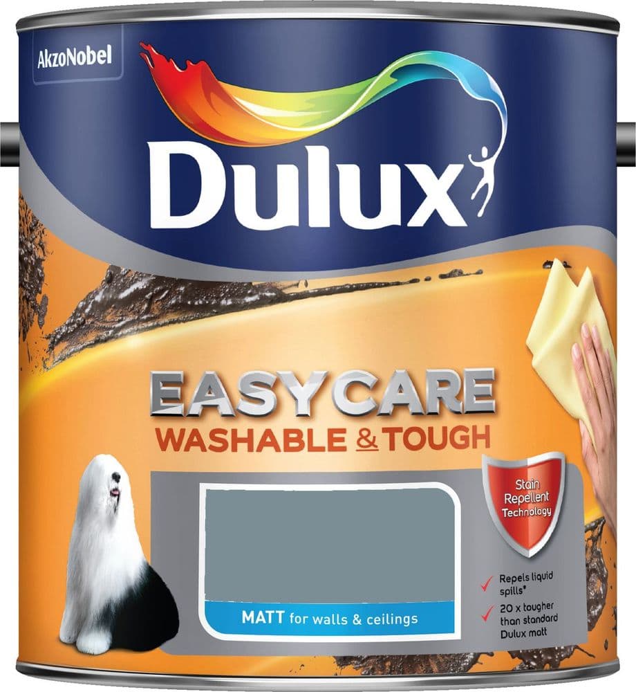 Dulux Easycare Washable and Tough Matt Denim Drift Colours
