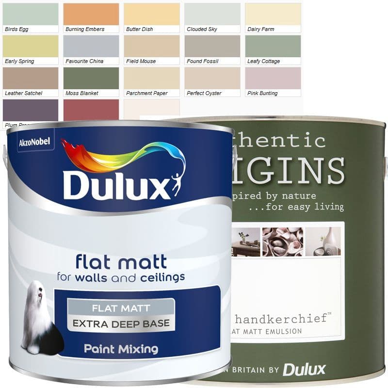 Dulux Flat Matt Authentic Origins 2.5L DISCONTINUED