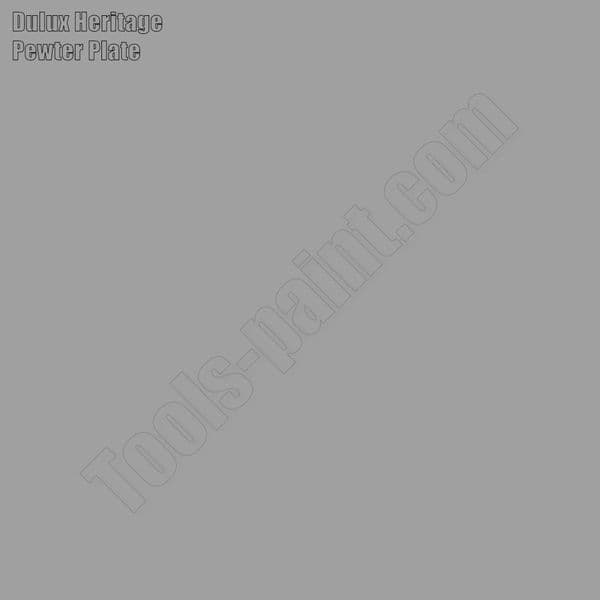 Dulux Heritage Pewter Plate