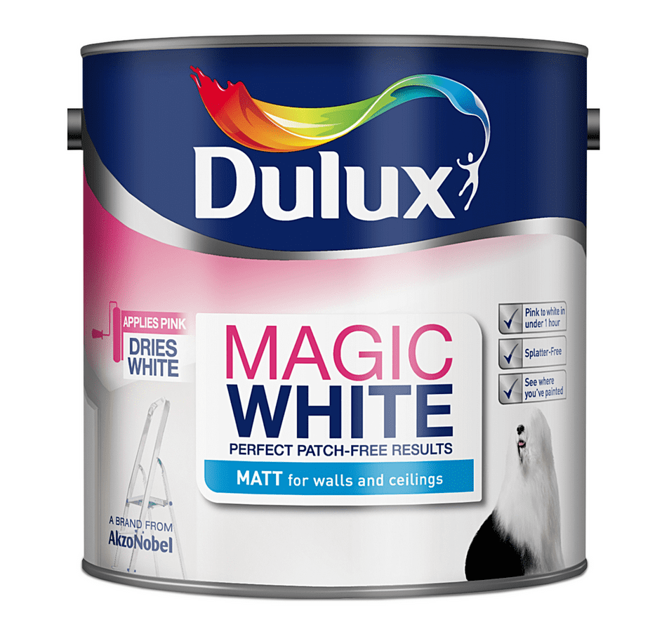Dulux Magic White Matt Pure Brilliant White