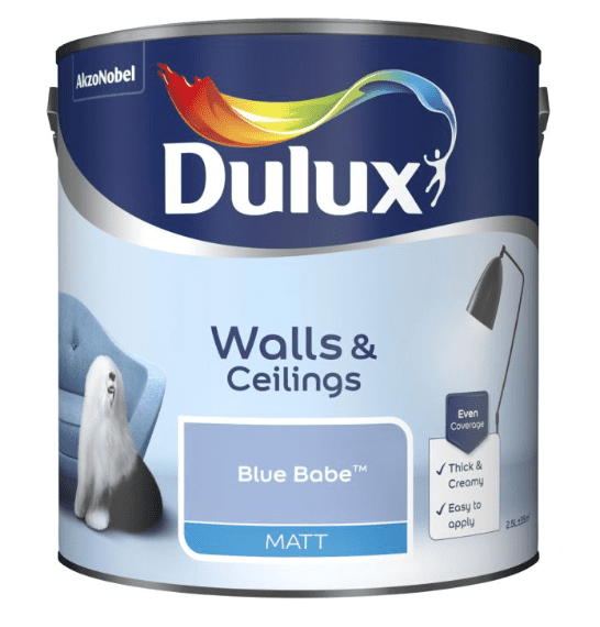 Dulux Matt Blues Greens and Black 2.5L