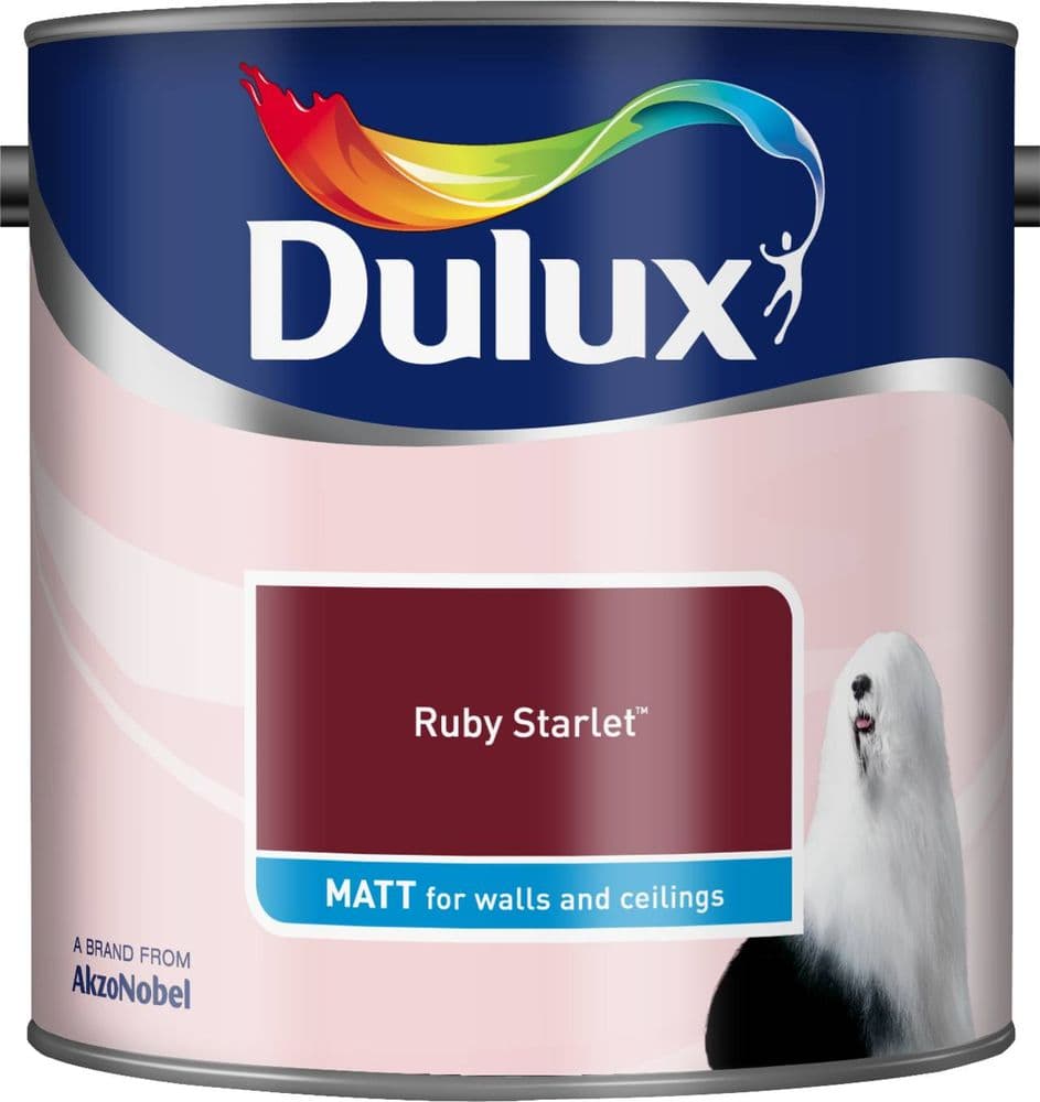 Dulux Matt Yellows Oranges and Pinks 2.5L