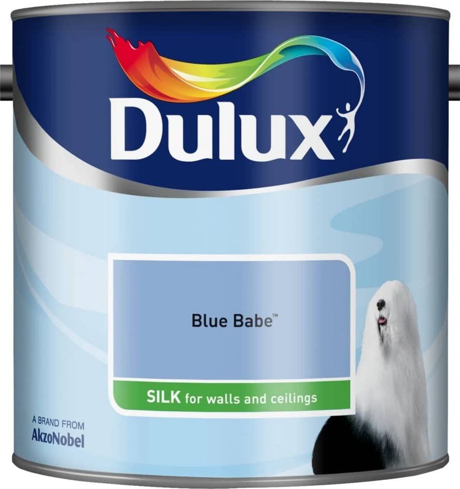 Dulux Silk Colour Blues Greens and Black 2.5L