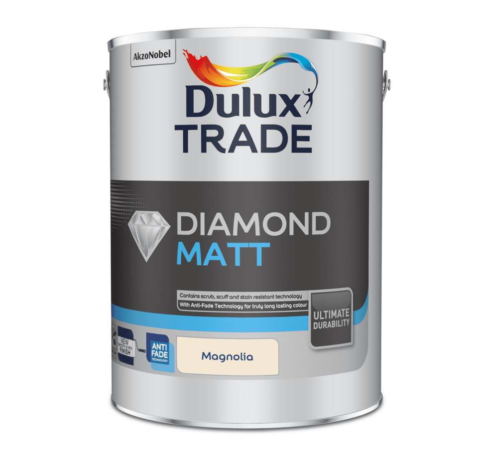 Dulux Trade Diamond Matt Magnolia 5L