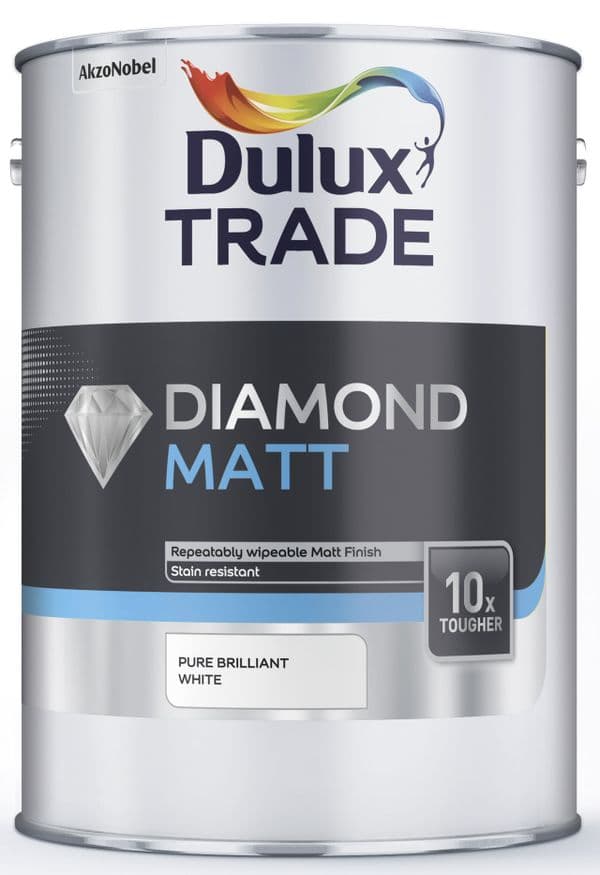 Dulux Trade Diamond Matt Pure Brilliant White