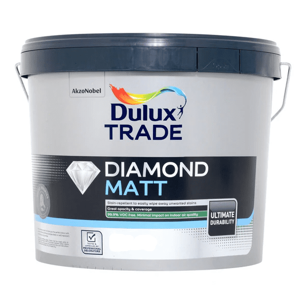 Dulux Trade Diamond Matt RAL 9010 10L