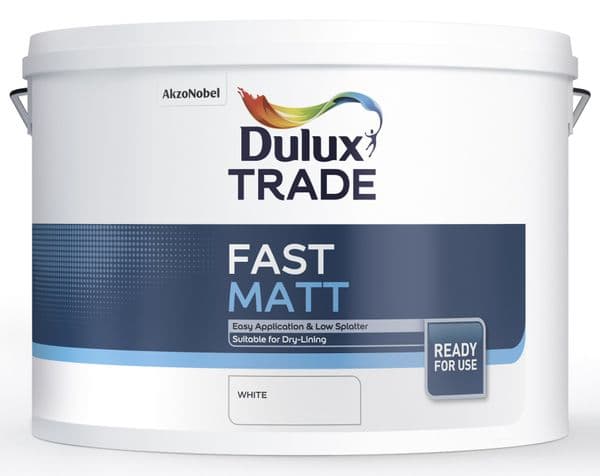Dulux Trade Fast Matt 10L DISCONTINUED
