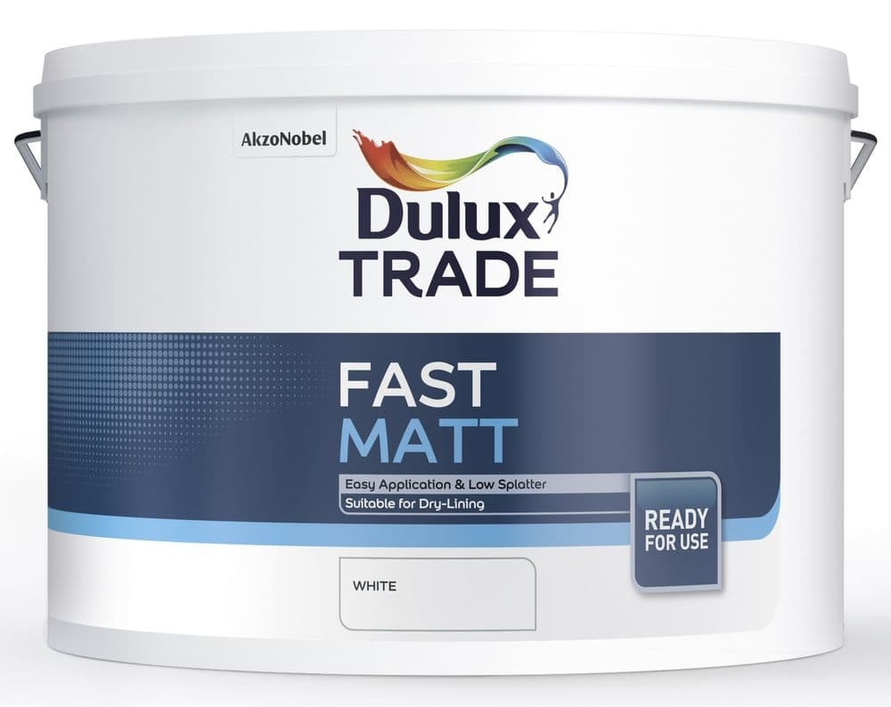 Dulux Trade Fast Matt Custom Mixed Colours 10L