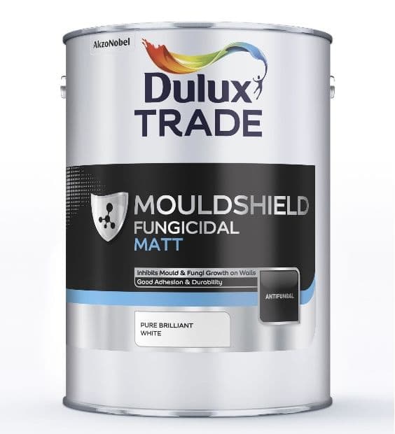 Dulux Trade Mouldshield Fungicidal Matt Custom Mixed Colours 5L