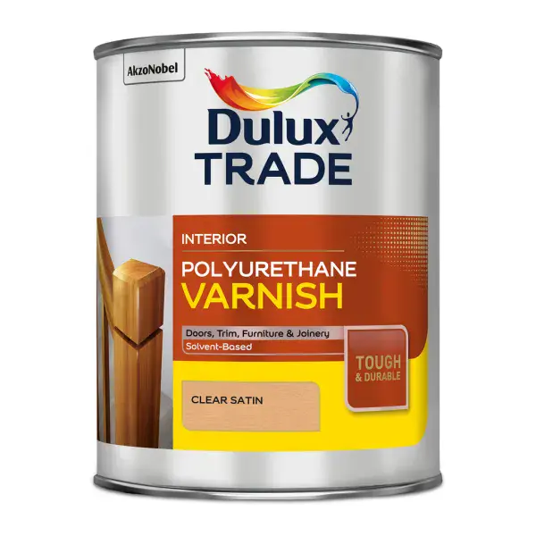 Dulux Trade Polyurethane Varnish Satin