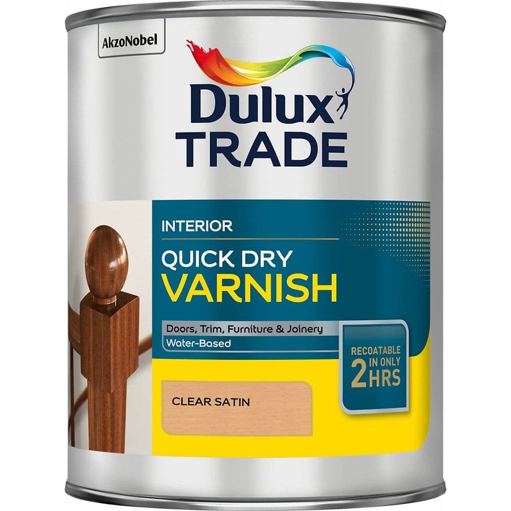 Dulux Trade Quick Dry Varnish Clear
