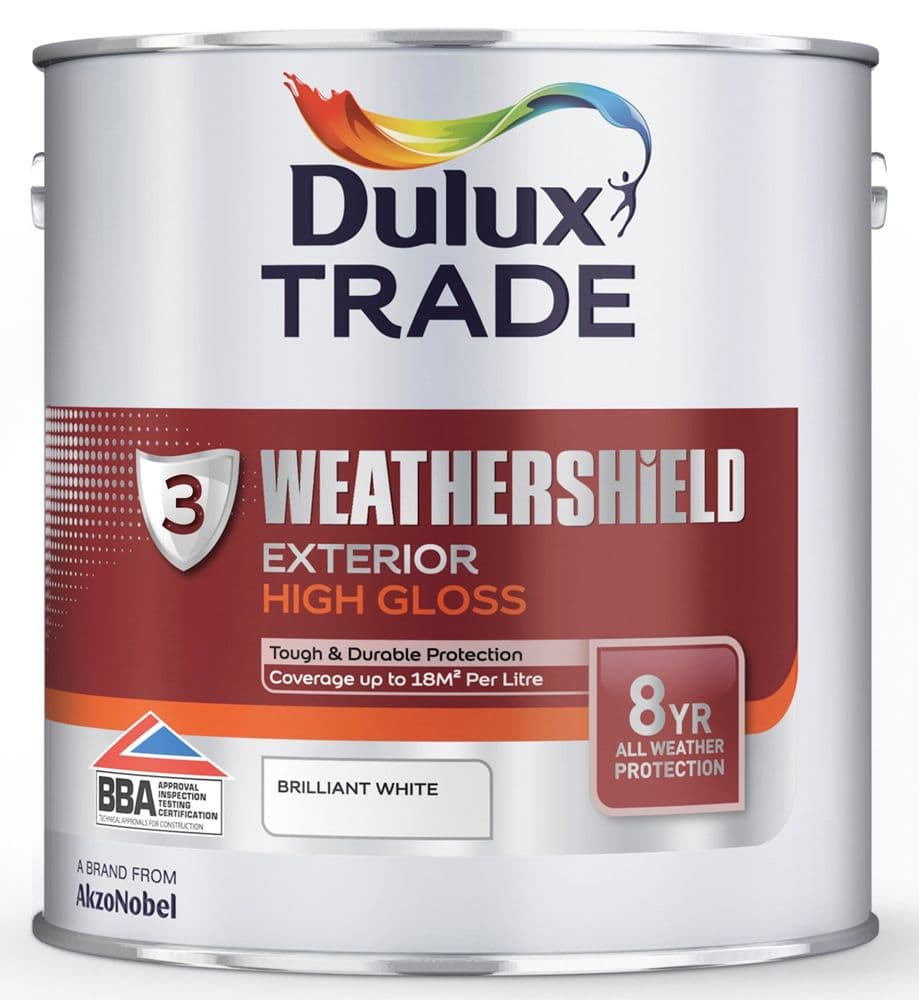Dulux Trade Weathershield Exterior High Gloss Custom Mixed Colours