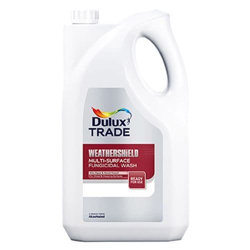 Dulux Trade Weathershield Multi-Surface Fungicidal Wash 5L