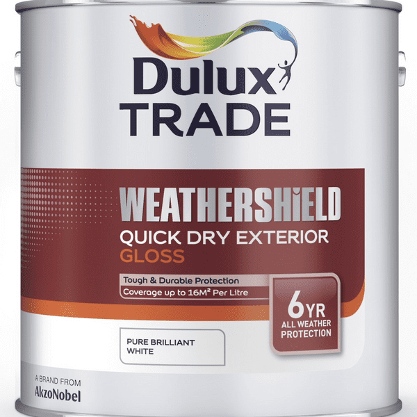 Dulux Trade Weathershield Quick Dry Exterior Gloss Custom Mixed Colours