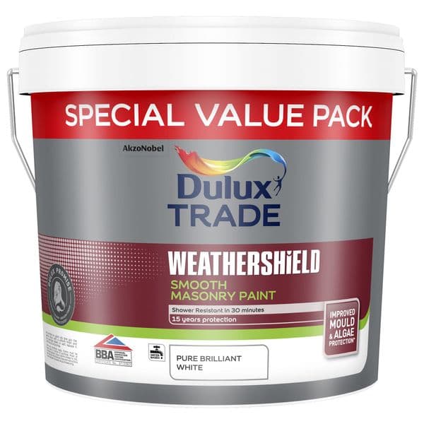 Dulux Trade Weathershield Smooth Masonry 7.5L Special Offer