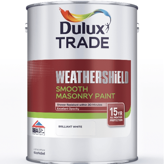 Dulux Trade Weathershield Smooth Masonry Custom Mixed Colours