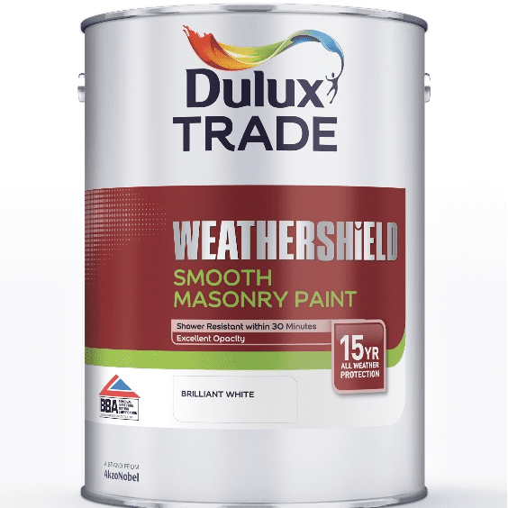 Dulux Trade Weathershield Smooth Masonry Standard Colours