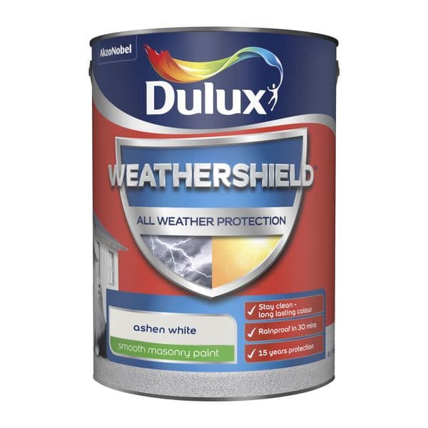 Dulux Weathershield All Weather Protection Smooth Masonry Paint Custom Mixed Colours 5L
