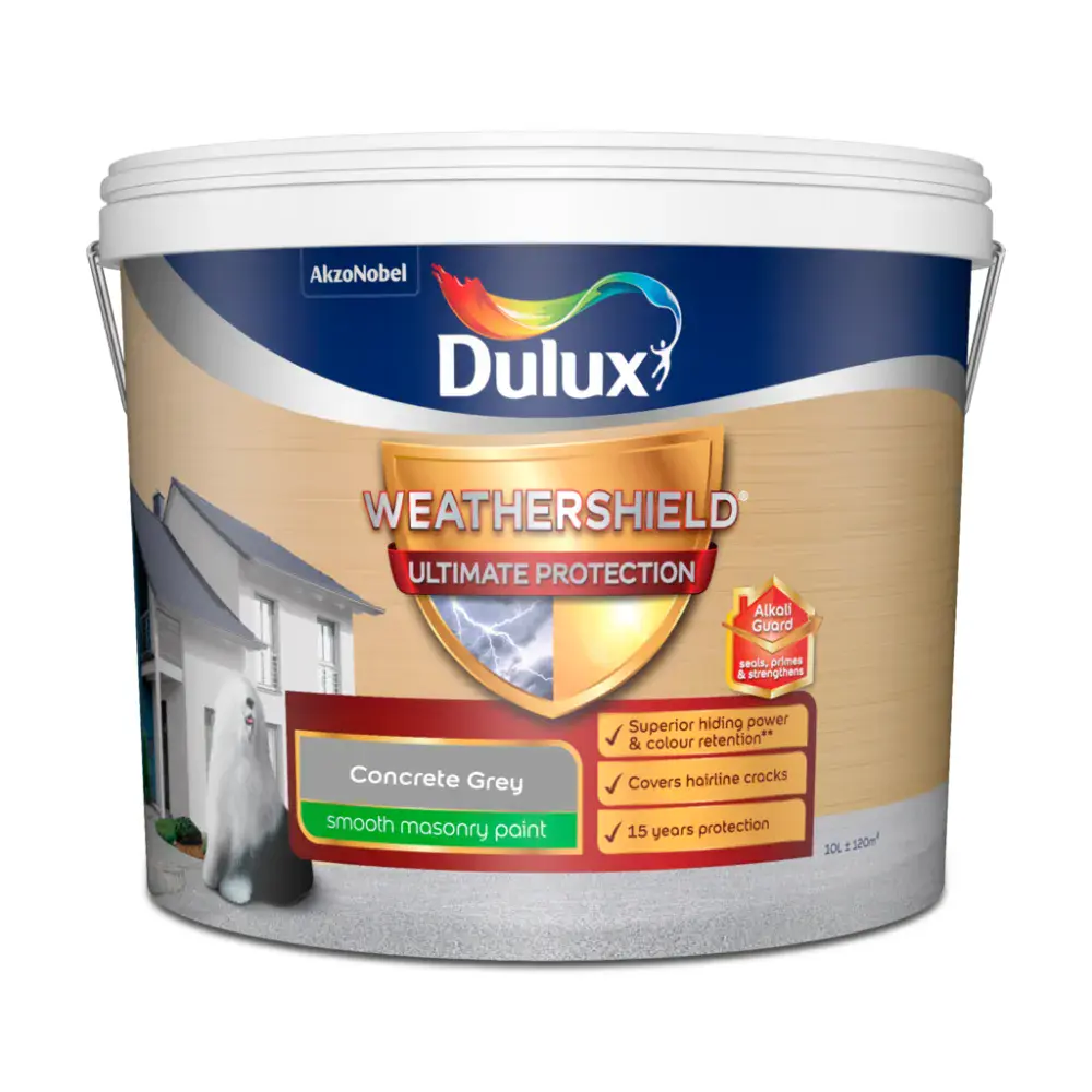 Dulux Weathershield Ultimate Protection Masonry Paint 10L