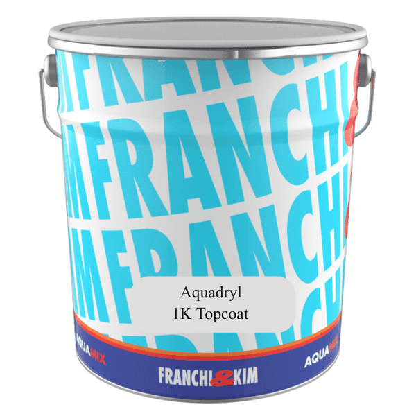 Franchi & Kim Aquadryl Industrial Water-Based Top Coat custom mixed standard colours