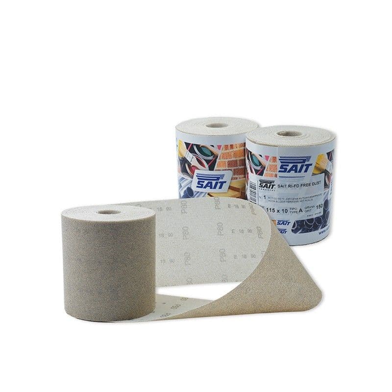 FREE DUST R-VEL A Nylon Net Abrasive Rolls 115mm x 10m