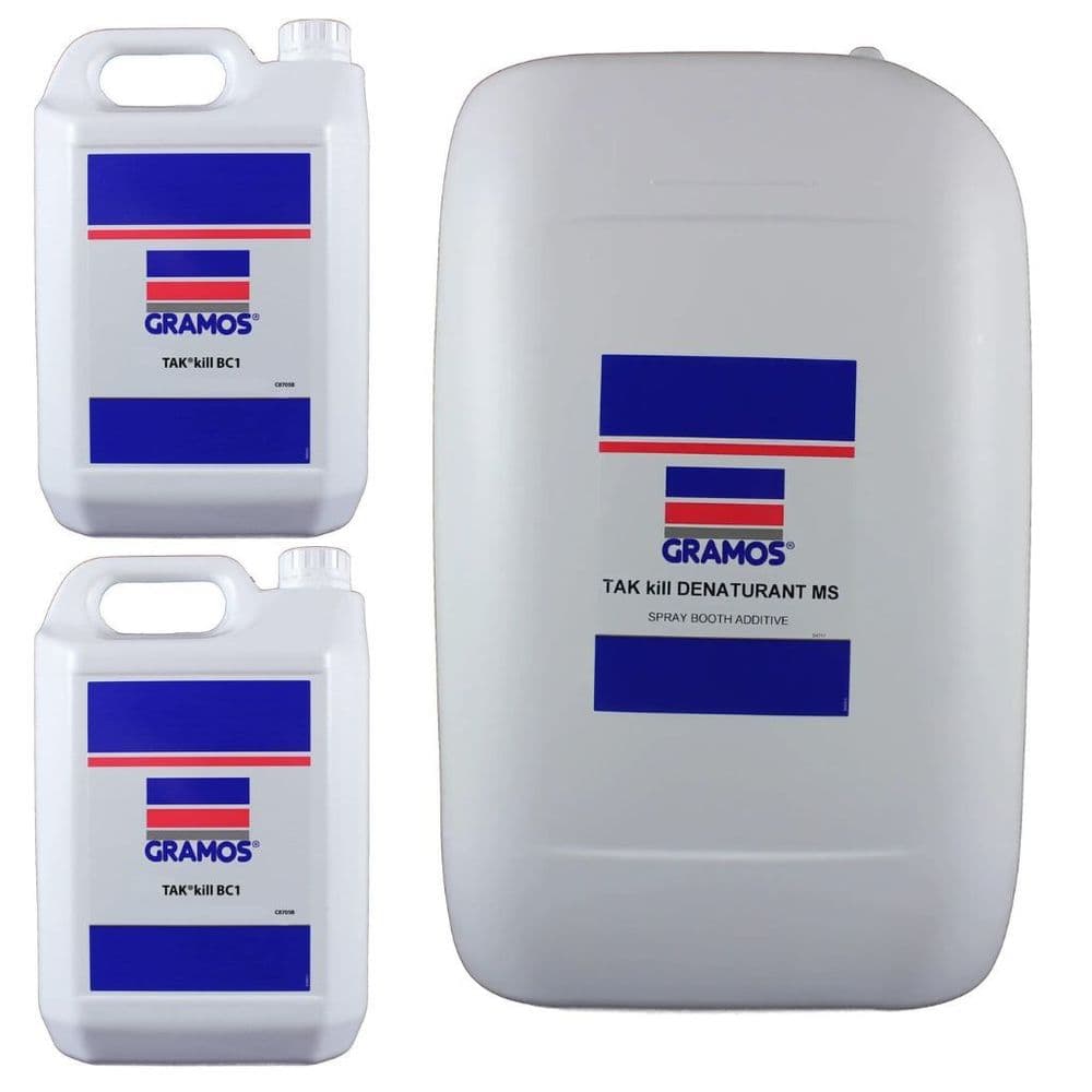 Gramos Takkill BC1 Biocide 10L & MS Denaturant 25L bundle