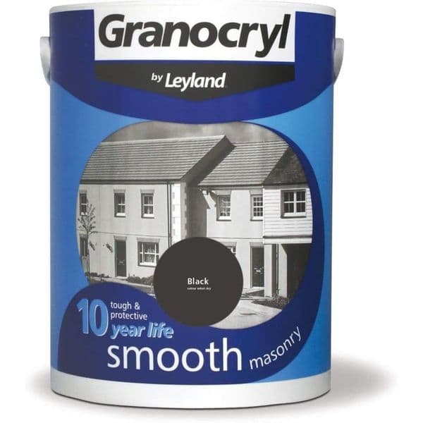 Granocryl Smooth Masonry Paint Black DISCONTINUED