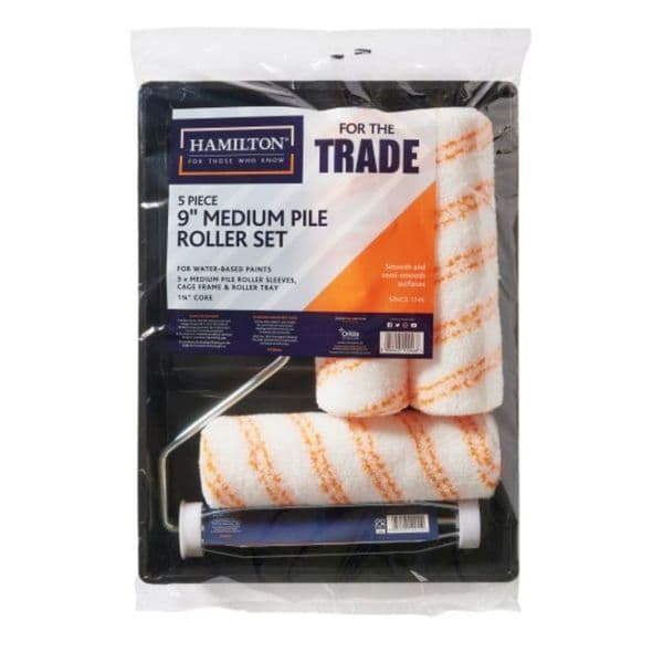 Hamilton 5 Piece 9 inch Roller Set