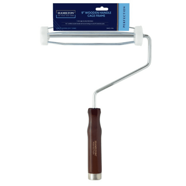 Hamilton Perfection Wooden Handle Roller Frame 9 Inch