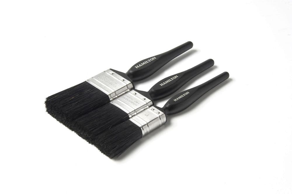 Hamilton Performance Plastic Handle Brush 3 Pack