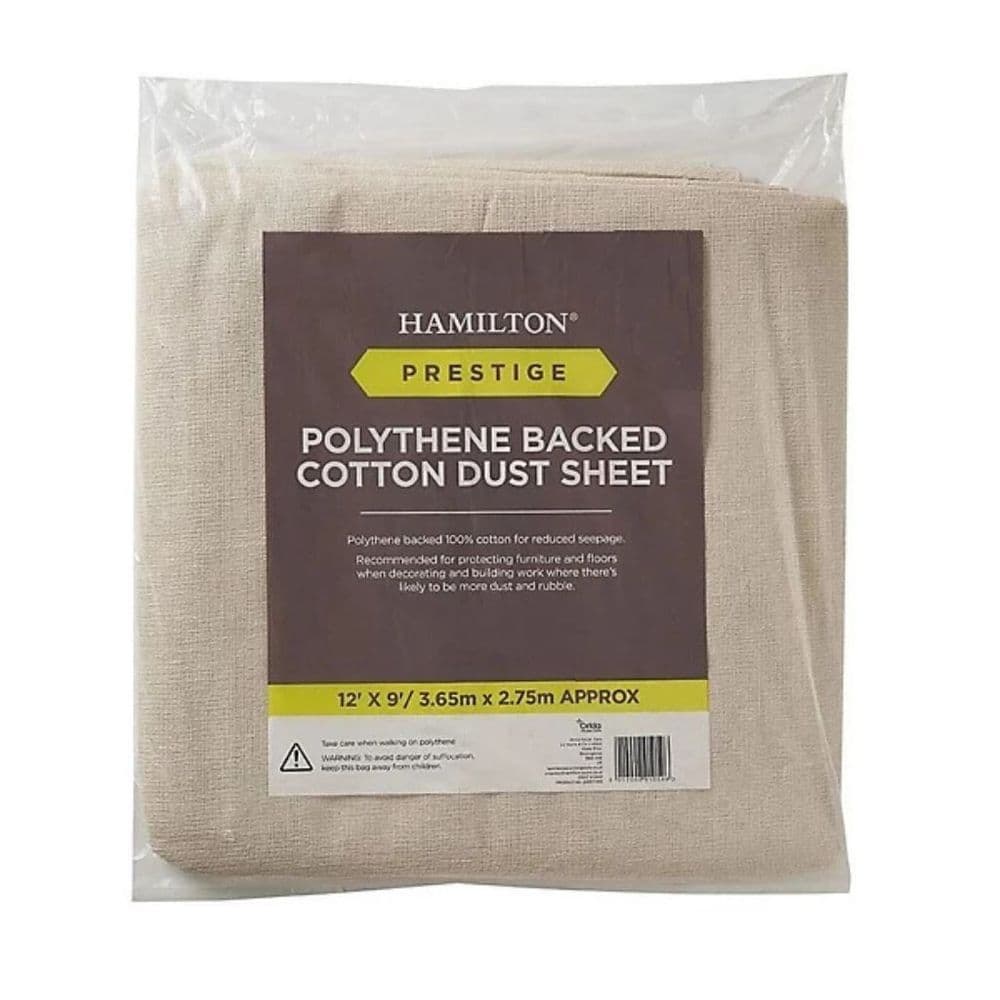 Hamilton Prestige Polythene Backed Dust Sheet