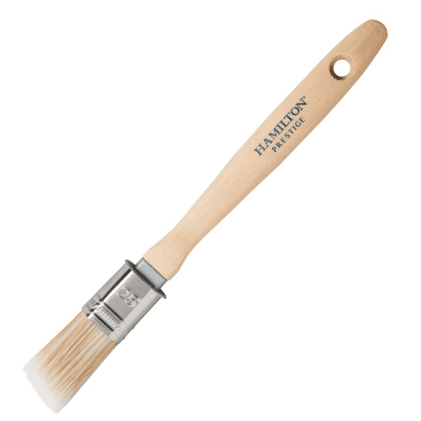 Hamilton Prestige Pure Synthetic Oval Angled Paintbrush