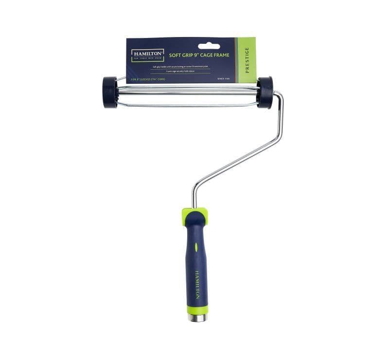 Hamilton Prestige Soft Grip Cage Roller Frame 9 inch