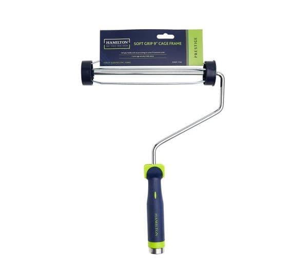 Hamilton Prestige Soft Grip Cage Roller Frame 9 inch