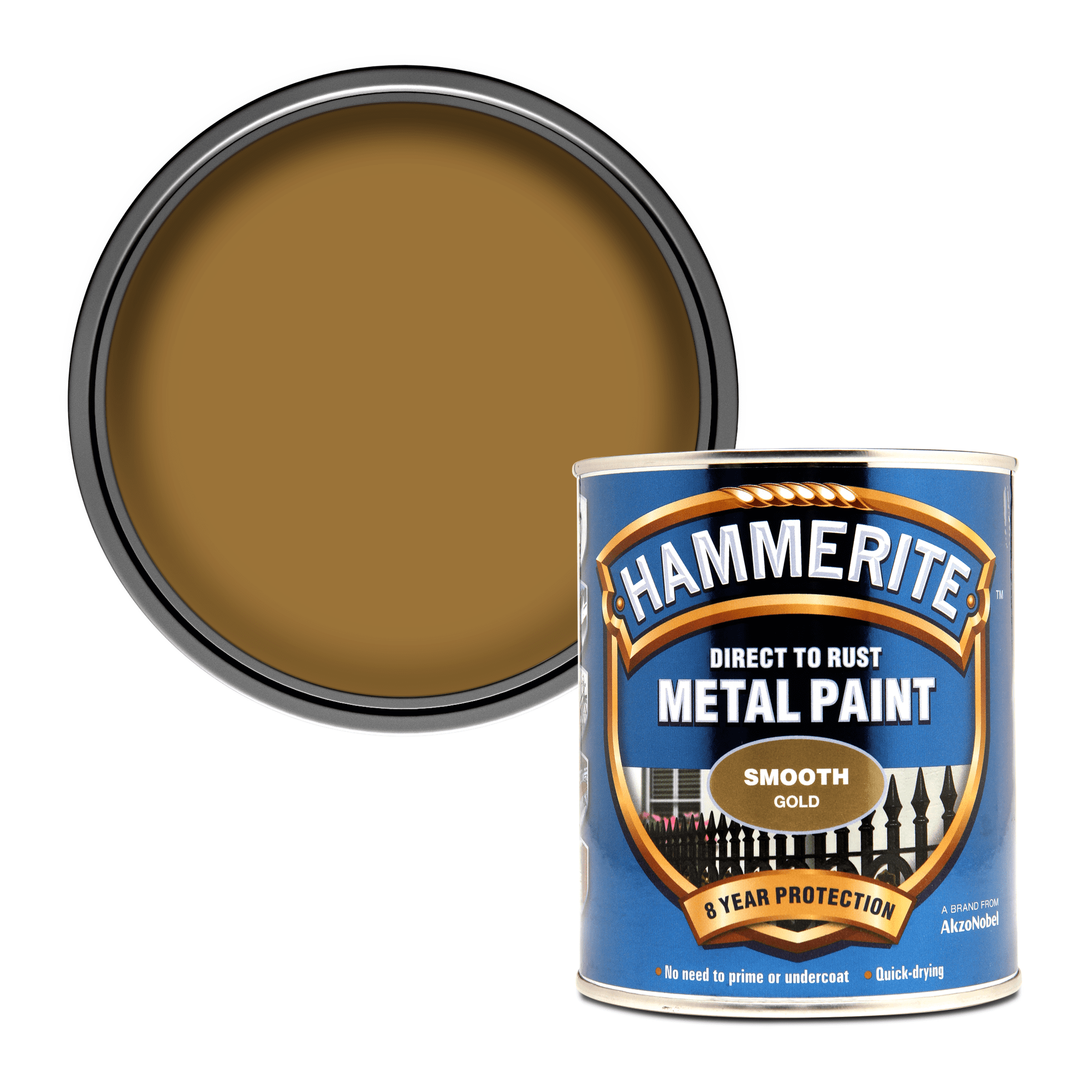 Hammerite Direct To Rust Metal Paint Smooth Finish Standard