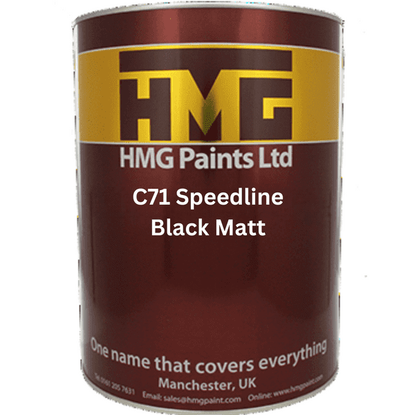 HMG C71 Speedline 170C Black Matt 5L
