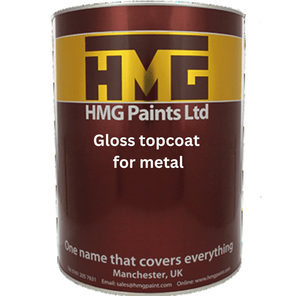 HMG Gloss Topcoat for Metal Custom Mixed Colours