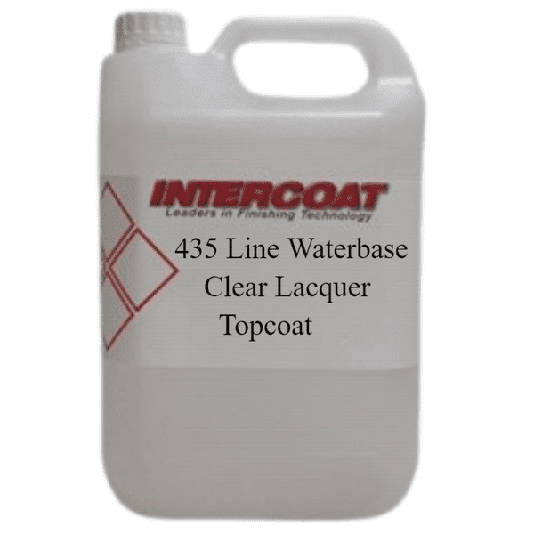 Intercoat 435 Water Based Lacquer Clear 5L
