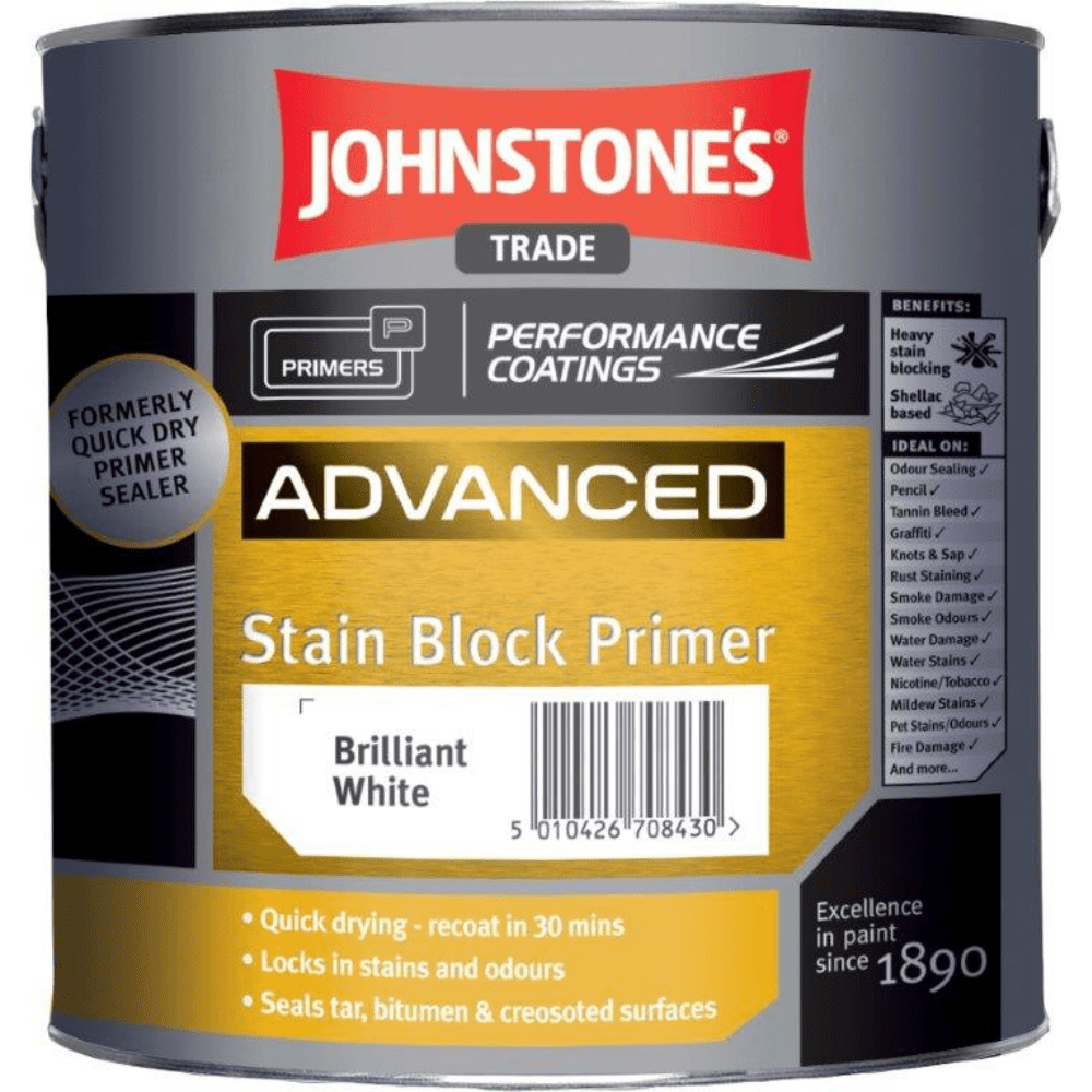 Johnstones Advanced Stain Block Primer Brilliant White
